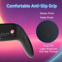 Kit Pelindung Layar Pola DIY Kompatibel dengan Pengontrol DSE, Cangkang Pengganti Cetak Kustom dengan Pegangan Anti Selip, Modifikasi Gamepad Acc