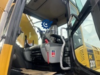 Excavatrice sur chenilles Komatsu PC220 d'occasion, d'origine japonaise, 22 tonnes, bon état, faible nombre d'heures de travail, matériel de terrassement à vendre
