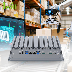 พีซีแบบแผงหลายขนาด 10.1 ถึง 21.5 นิ้ว สำหรับอุตสาหกรรม แบบฝังตัว รองรับหน้าจอสัมผัสแบบ Resistive และ Capacitive ทนทานต่ออุณหภูมิสูง มาตรฐาน IP65 แบบ All-in-One - Product Image 1