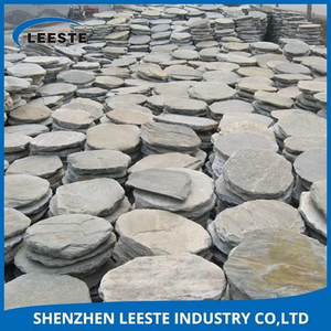 Bas <span class=keywords><strong>prix</strong></span> rustique rond ardoise naturelle aménagement paysager pierre - Product Image 5