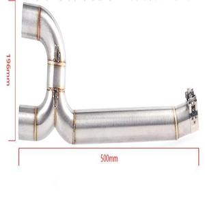 Tuyau d'échappement OEM 4S8-14740-00 5VX-14740-00 adapté au tuyau avant d'origine et au silencieux universel de 51mm pour <span class=keywords><strong>FZ6</strong></span> Fazer <span class=keywords><strong>S2</strong></span> - Product Image 4