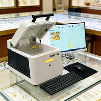 Spectromètre à rayons X pour analyse rapide avec précision de 0,03 %, analyseur de métaux précieux pour le test de l'or, les lingots d'or, les institutions et les objets anciens