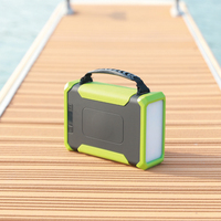 96000mAh haute capacité Lifepo4 12V DC 24V batterie externe sans fil avec lampe de poche allume-cigare pour Camping pêche Mini chargeurs