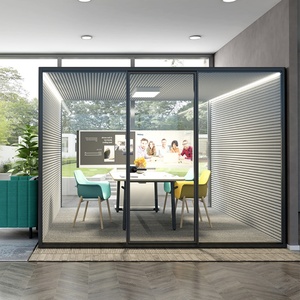 Cabina de Oficina Insonorizada y Móvil, Cabina Telefónica Privada con Sistema de Ventilación - Product Image 3