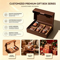 Boîte cadeau écologique personnalisée, papier kraft ondulé recyclable, emballage de produits cosmétiques et de soins de la peau, logo et taille personnalisés OEM