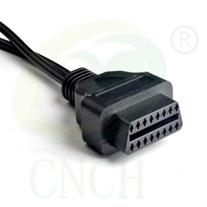 16Pin OBD 1 untuk 2 kabel transfer OBDll 4Pin untuk 6Pin sepeda motor kabel diagnostik kawat harness - Product Image 4