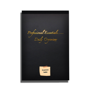 Échantillon <span class=keywords><strong>gratuit</strong></span> vente chaude plan quotidien avec logo bronzant personnalisé liste d'impression tâche impression personnalisée planificateur bloc-notes - Product Image 2