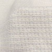 Tissu en tweed bleu de créateur 100% polyester tissé technique pour vêtements pour garçons-vestes de bricolage faites à la main gilets robes
