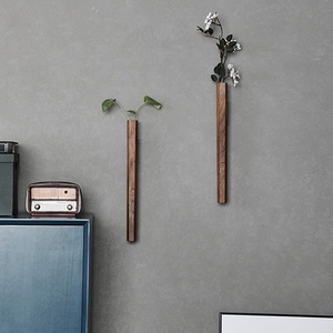 Attaccatura di parete Del Fiore Decorativo di <span class=keywords><strong>Legno</strong></span> Vaso di Fiori <span class=keywords><strong>Con</strong></span> Cornice In <span class=keywords><strong>Legno</strong></span> - Product Image 5
