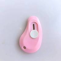 Mini boîte Cutter utilitaire couteaux rétractables ouvre-lettre enveloppe nuage en forme de Carton Portable Cutter avec trou de porte-clés