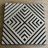 Nouveau style de panneau acoustique décoratif mural en MDF de forme spéciale pour bureau de direction