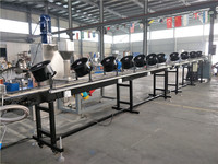 Machine à granulés de bioplastique biodégradable PBAT PLA, extrudeuse de manioc