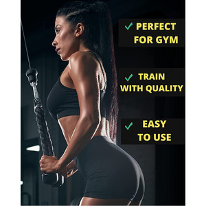 Appareil d'entraînement des triceps XLAN : Poulie à corde de tension, barre horizontale pour la maison, équipement de fitness, ensemble de poignées de tension - Product Image 5