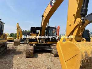 Excavadora de cadenas Caterpillar 326 3206d usada, 20 toneladas, motor de 6 cilindros, pocas horas de trabajo, bomba de excavación mediana, excavadora Cat326 de segunda mano - Product Image 3