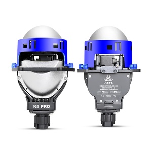 K5PRO 3 pollici LED doppia lente 65W faro Laser auto effetto <span class=keywords><strong>blu</strong></span> H4 H7 F150 F7 Fit 130W 6000k 8000k per Chrysler CLA New - Product Image 3