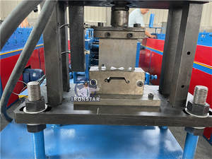 <span class=keywords><strong>Goujon</strong></span> à grande vitesse faisant le roulement en acier galvanisé de porte de <span class=keywords><strong>volet</strong></span> de rouleau produisant la ligne ancienne machine - Product Image 3