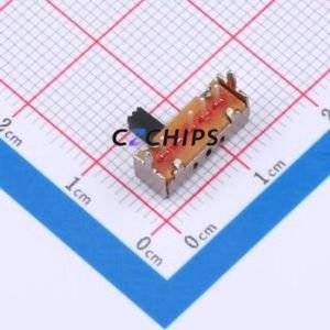SK-13D07-4 Slide Switch Through hole Component (THT) Switch Rectangle Pin Header PC Pin 12.8mm 4.7mm - Product Image 2