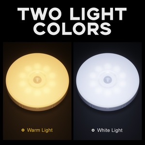 Luz Led con Sensor de microondas para pasillo, lámpara de brillo ajustable, lámpara Led activada por movimiento blanco para armario - Product Image 4