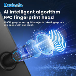 Kadonio Entra Sin Llave En <span class=keywords><strong>La</strong></span> Tarjeta RFID De <span class=keywords><strong>Huella</strong></span> Dactilar Cerradura Inteligente Para Puerta De Aluminio - Product Image 3
