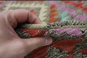 Chobi Kilim Petit Afghan Noué À La Main Laine Tribal Kilim Salle De Bains Kilim Personnaliser La Taille Disponible - Product Image 5