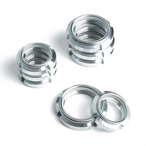 Tuercas de bloqueo redondas ranuradas <span class=keywords><strong>GUK</strong></span> DIN 981 M20 de metal de alta precisión - Product Image 2