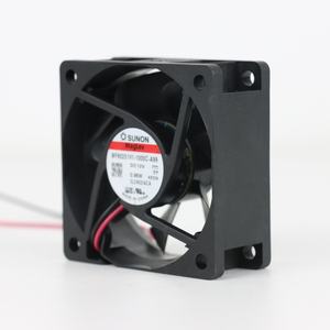 Sunon พัดลมไฟฟ้า MF60251V1-1000C-A99อินเวอร์เตอร์12VDC ขนาด60x60x25มม. 75mA 0.96W 4500rpm ตู้23.5CFM ตู้พัดลมระบายความร้อนแกน - Product Image 3