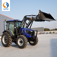 Traktor Pertanian LUYU dengan Part Opsional Berkualitas Tinggi, Mesin Pertanian 100HP 4x4 Mini Traktor Dijual