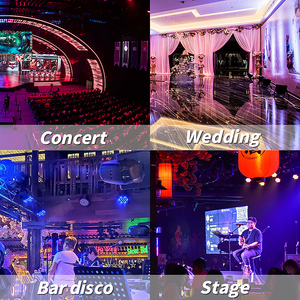 HTX rgbwa LED Par Light 12x10W 200W Tổng cộng với DMX512 điều khiển 4-in-<span class=keywords><strong>1</strong></span> hiệu ứng ánh sáng cho đám cưới DJ & ứng dụng sân khấu - Product Image 4