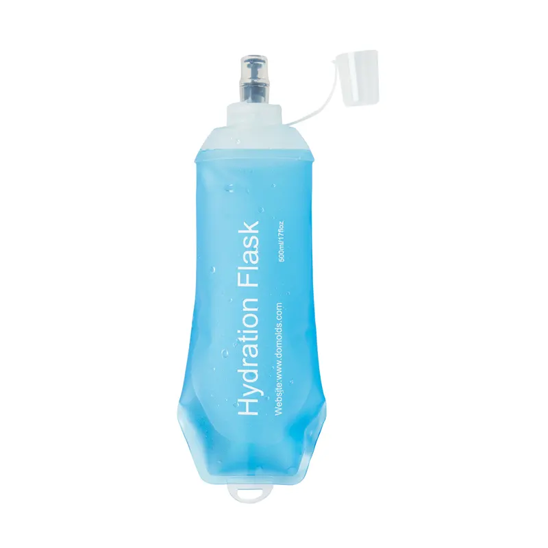 Bouteille d'eau pliable sans BPA, pour la course, la randonnée, le cyclisme, le camping, bouteille pliable, sans BPA, livraison rapide, nouveau,