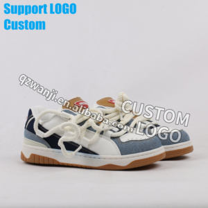 รองเท้าผ้าใบรองเท้าสเก็ตบอร์ดสำหรับผู้ชายปรับแต่งโลโก้ของคุณเอง - Product Image 4