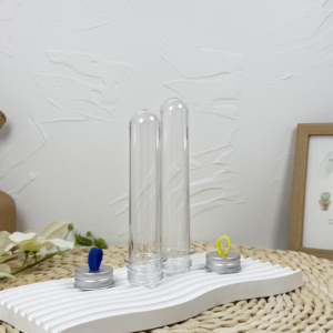 Tubos de ensayo de plástico PET de varios tamaños baratos con tapones de rosca de aluminio - Product Image 6