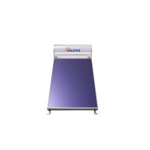 Calentador de Agua <span class=keywords><strong>Solar</strong></span> de <span class=keywords><strong>Placa</strong></span> Plana Presurizado OEM de 150L con Sistema Anticongelante y Tanque de Esmalte con Revestimiento Negro para Uso en Exteriores y Doméstico - Product Image 3