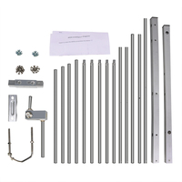 Ailunce AY04 VSWR <1.5 Antenne Yagi UHF à gain élevé 144 & 430 MHz Antenne directionnelle double bande Antenne verticale horizontale
