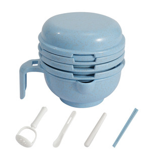 Ensemble de bols pour hachoir à aliments pour bébés, hachoir à aliments pour enfants, robot culinaire manuel, broyeur, filtre, presse-agrumes en gros - Product Image 5