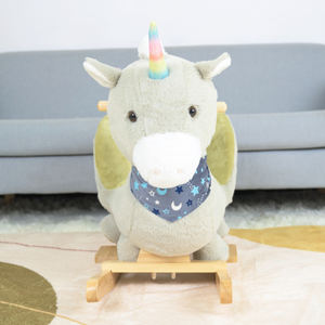 Cheval <span class=keywords><strong>à</strong></span> <span class=keywords><strong>bascule</strong></span> <span class=keywords><strong>licorne</strong></span> <span class=keywords><strong>en</strong></span> <span class=keywords><strong>bois</strong></span> pour enfants, jouet <span class=keywords><strong>en</strong></span> peluche <span class=keywords><strong>à</strong></span> chevaucher - Product Image 5