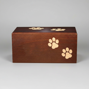 Urnas de cremación humana de madera modernas para cenizas Madera natural hecha a mano al por mayor - Product Image 1