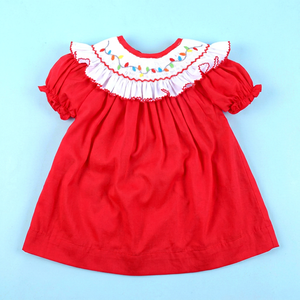 Vestido de Invierno de Lujo para Niñas Babeeni, Cuello Redondo, Diseño 3D, 100% Algodón, Corte en A, Midi, Certificado OEKO-TEX, OEM/ODM - Product Image 1