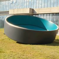 Piscine hors sol gonflable alternative aux piscines à cadre, pour adultes, avec parois renforcées, pour l'extérieur