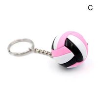ZP-Factory Direct Llaveros deportivos de goma Cordón de PVC suave con logotipo personalizado 3D Mini llavero de bola para fútbol y obsequios