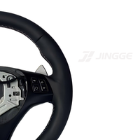 Volant de voiture en cuir avec palettes de changement de vitesse style LCI pour BMW E92 M3 X5 E70 E71 X1 E84 E91 E72 E93 M5 E90 X3 – Amélioration et rétrofit