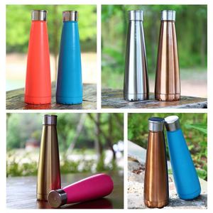 Custom Stainless Steel Double Wall <b>Thermos</b> <b>Cup</b> Sports Water Bottle Pyramid Triangle Vacuum <b>Cup</b> Drink <b>Cup</b> with Logo - Product Image 6