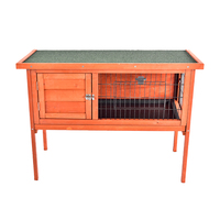 Cage pour lapin en bois de haute qualité, écologique, respirante, imperméable, à double couche, pour l'extérieur, à vendre