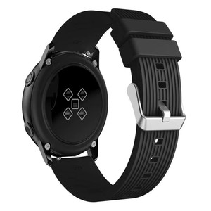 Bracelet de remplacement en caoutchouc de 20 mm pour Samsung Galaxy Watch Active/Active2, bracelet intelligent, bracelet en silicone pour <span class=keywords><strong>montre</strong></span> - Product Image 3