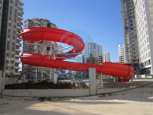 Tobogán de natación para adultos, juego de toboganes de fibra de vidrio, Parque Acuático, equipo de Juegos acuáticos, parque infantil de fibra de vidrio, Parque Acuático interior - Product Image 2