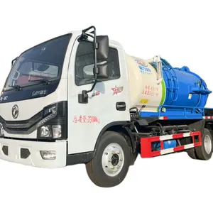 China Big Factory Good Price 1000-3000 liters small fecal sewage suction tanker truck for sale in Dubai