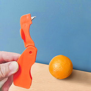 Pelador de naranjas multifuncional, pelador de pomelos, pelador de granadas, pelador plegable, abridor de naranjas, cuchillo para frutas, pelador de cítricos - Product Image 3