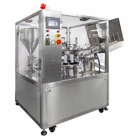 Machine automatique de remplissage et de scellage de tubes de dentifrice en plastique souple pour crème cosmétique