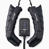 Bottes de récupération à compression d'air à 6 chambres OEM, système de récupération sportive, masseur de jambes avec logo personnalisé, fabricant