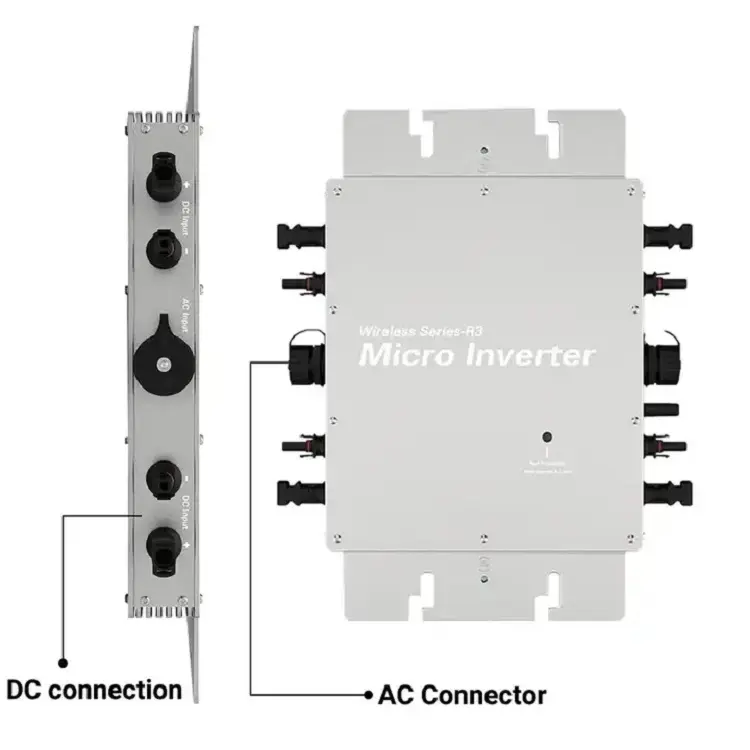 OEM 3 Phase Micro Inverter Solaire 12v Converters 220 3000w 800w 600w Off Grid Hybrid Power 1000w 12v 220v Mini Solar Inverter