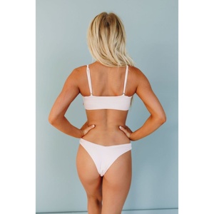 TD Tahiti Bikini per bambini costumi da bagno costumi da bagno personalizzati con Logo metallico con motivo floreale geometrico lettera frutta increspato - Product Image 2
